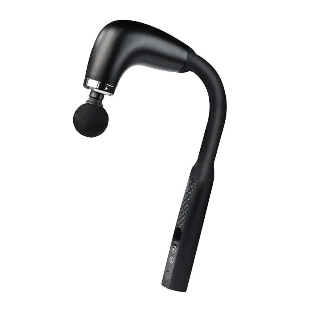 Fascia Gun Hook Massage Device with Dual Grip and USB Charging